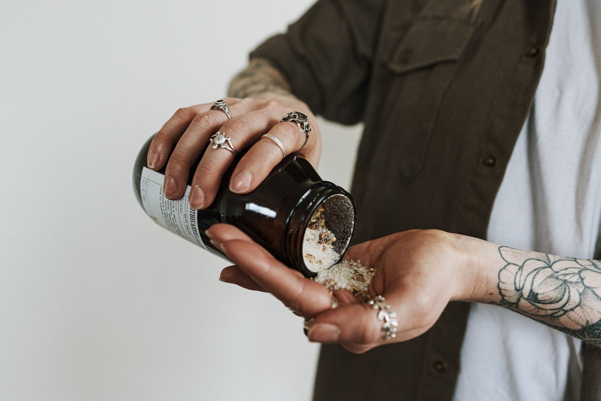 Herbal and plant-based wellness supplements